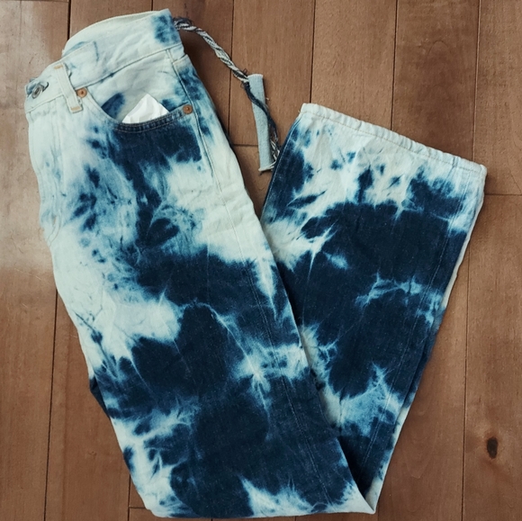 Replay Denim - Replay acid wash straight leg jeans